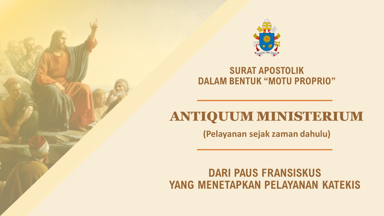 Motu Proprio Antiquum Ministerium dari Paus Fransiskus