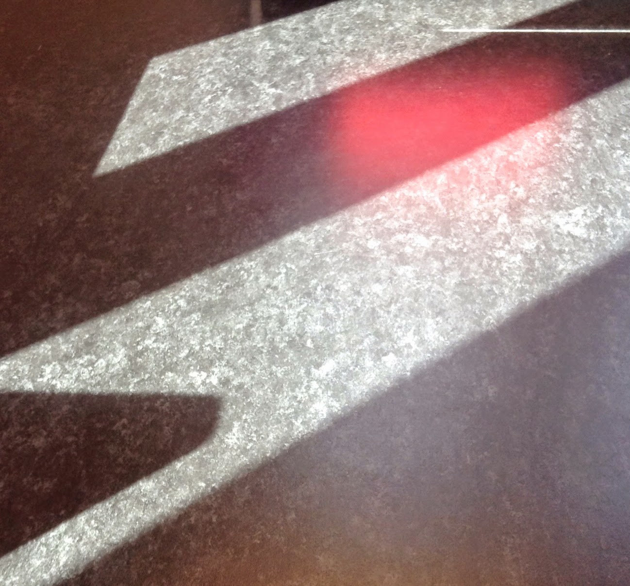 Light on floor of waiting room.