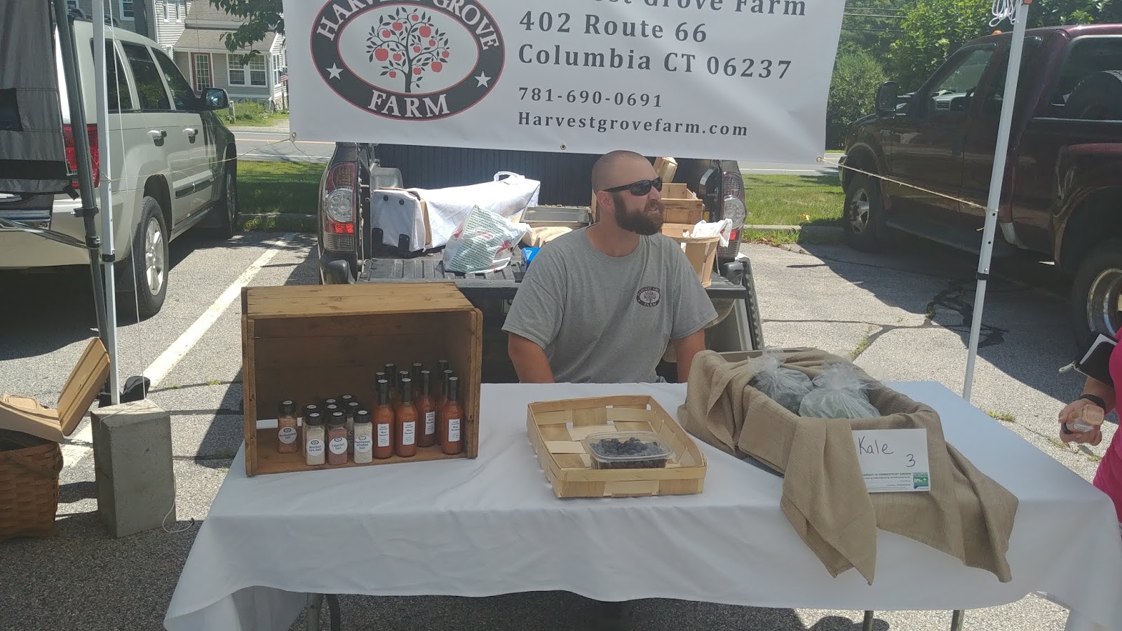 The Hebron Harvester Come to the Hebron Farmers and Crafters Market