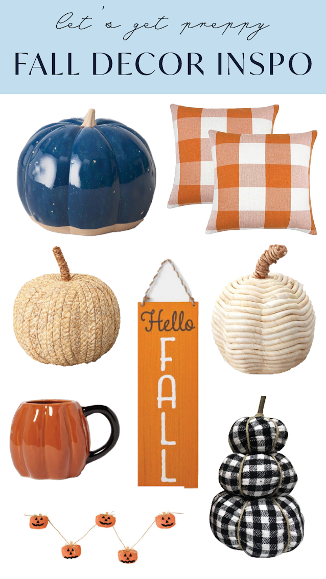 Fall Decor Inspo Let's Get Preppy