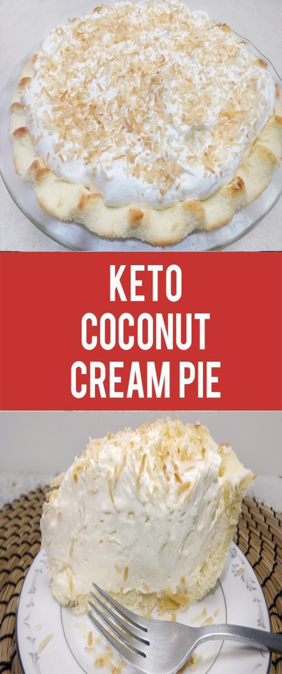 Keto Coconut Cream Pie