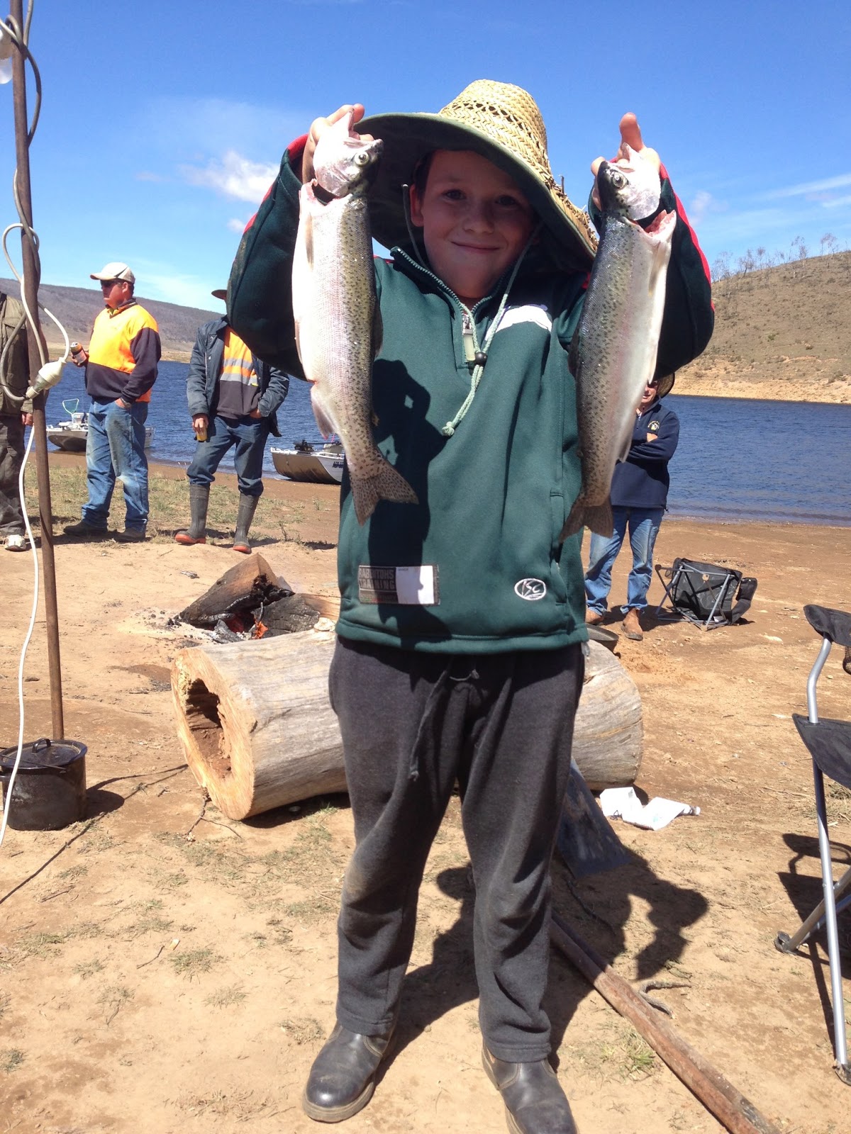 Gundagai Anglers Club Fishing Reports Tantangara Dam 23th24th March 2013