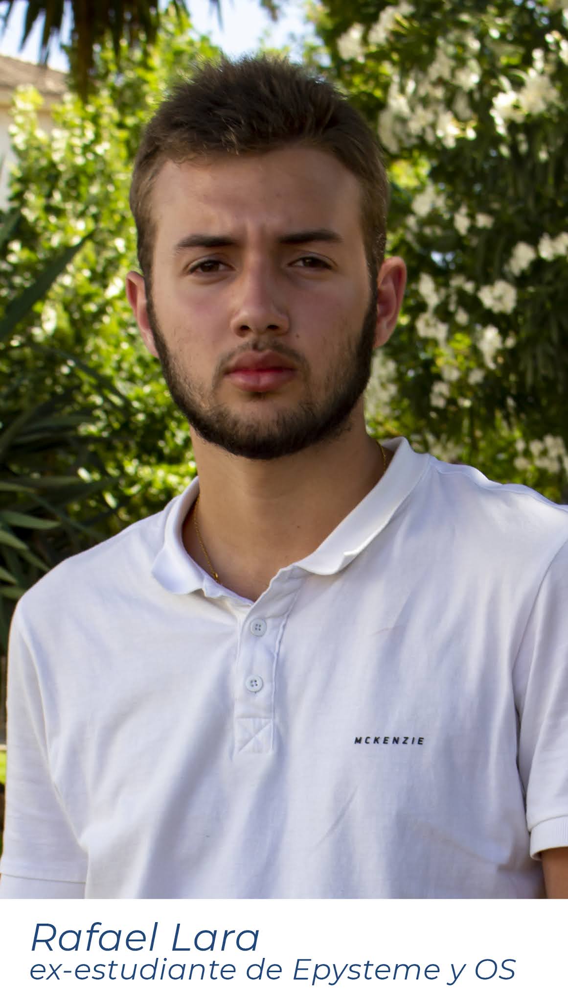 Rafael Lara (exalumno), comparte su testimonio con nosotros Epysteme
