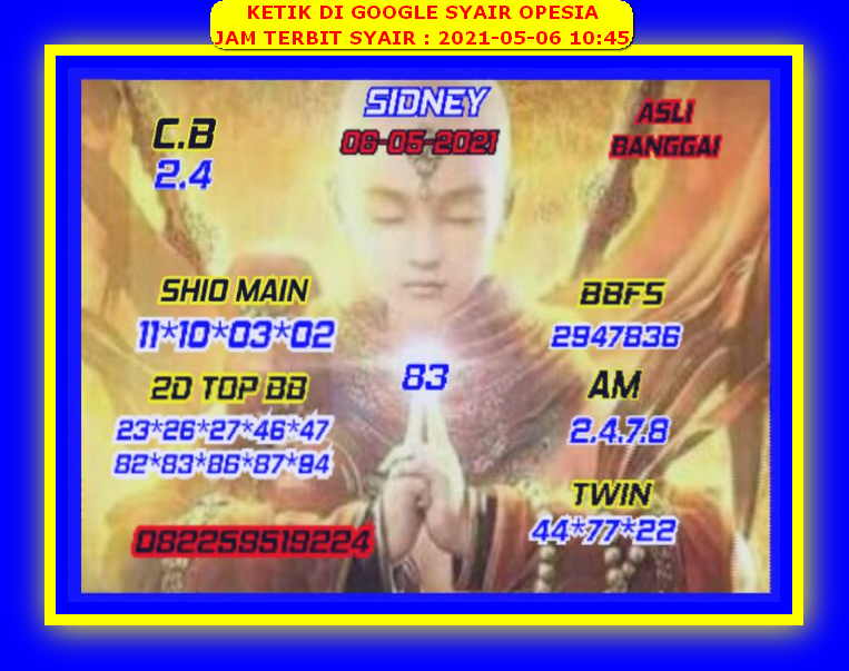 gambar togel sydney