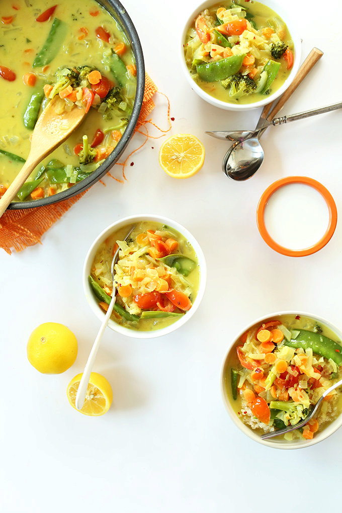 30-MINUTE COCONUT CURRY #coconut #vegetarian #30minute #vegan #soup 30-MINUTE COCONUT CURRY #coconut #vegetarian #30minute #vegan #soup