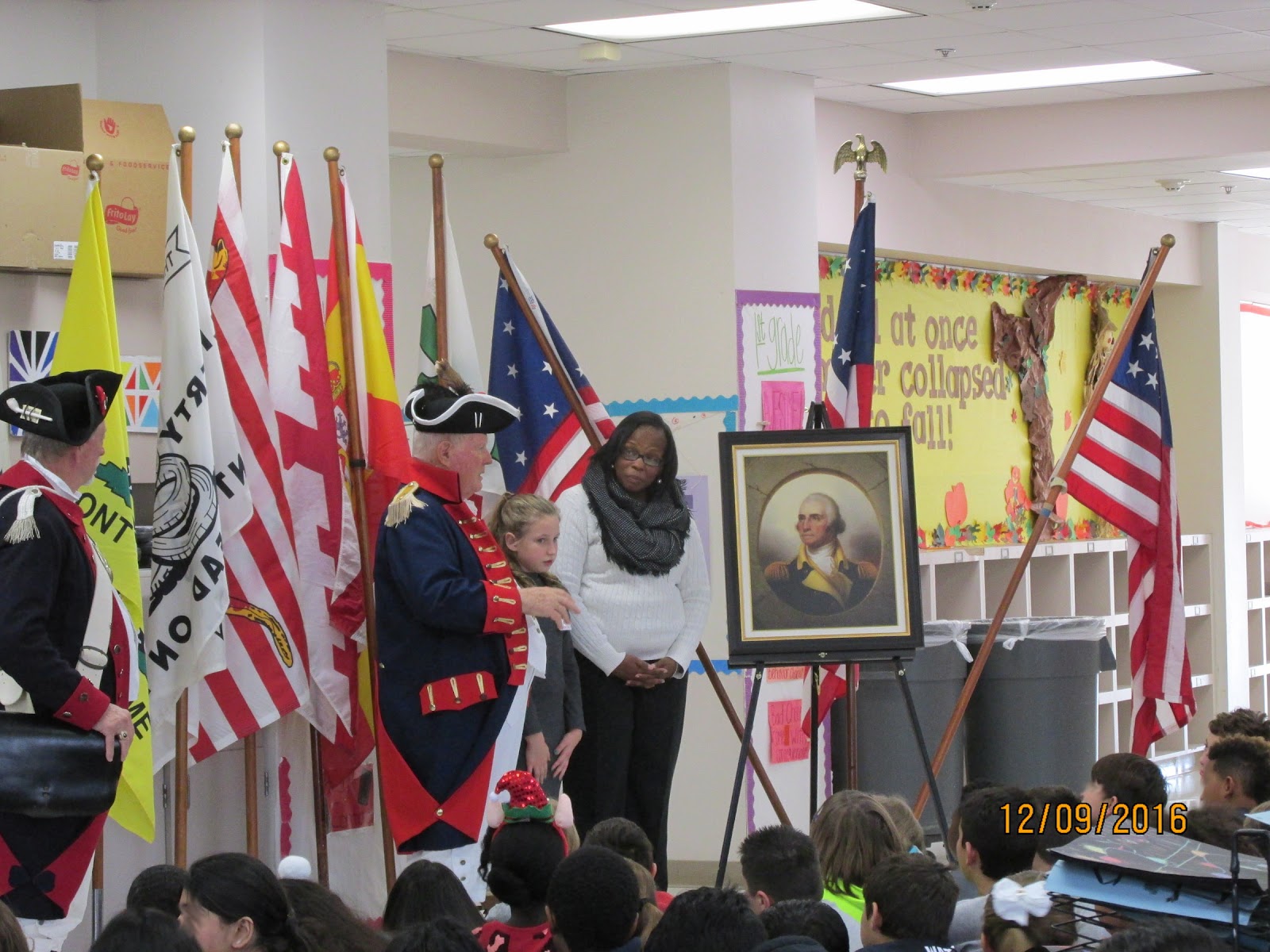 Alexander Hodge Chapter of the SAR, Sugar Land, Texas Flag Program at