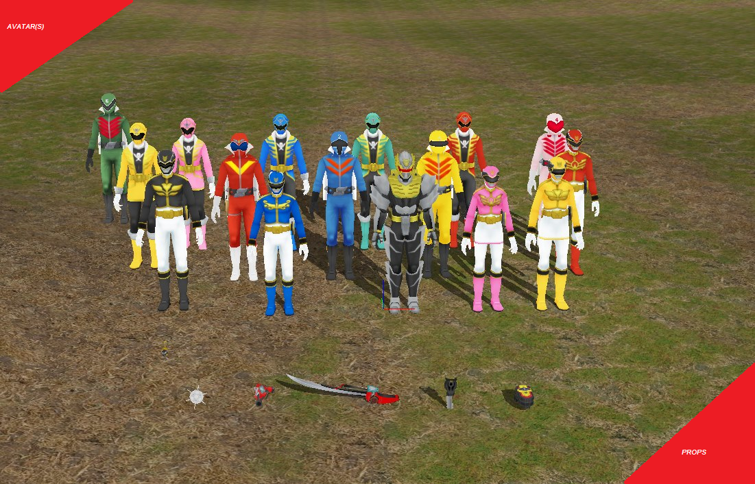 Power Rangers Kit