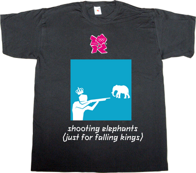 sport Summer Olympic Games london useless kingdoms elephant t-shirt ephemeral-t-shirts