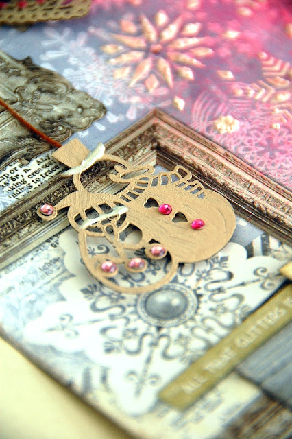 Documented Layout by Irene Tan using BoBunny Winter Wishes collection