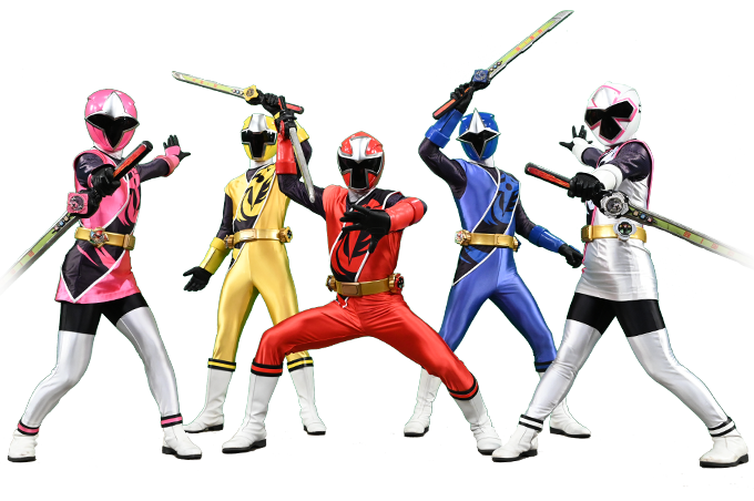 Power Rangers Super Ninja Steel.