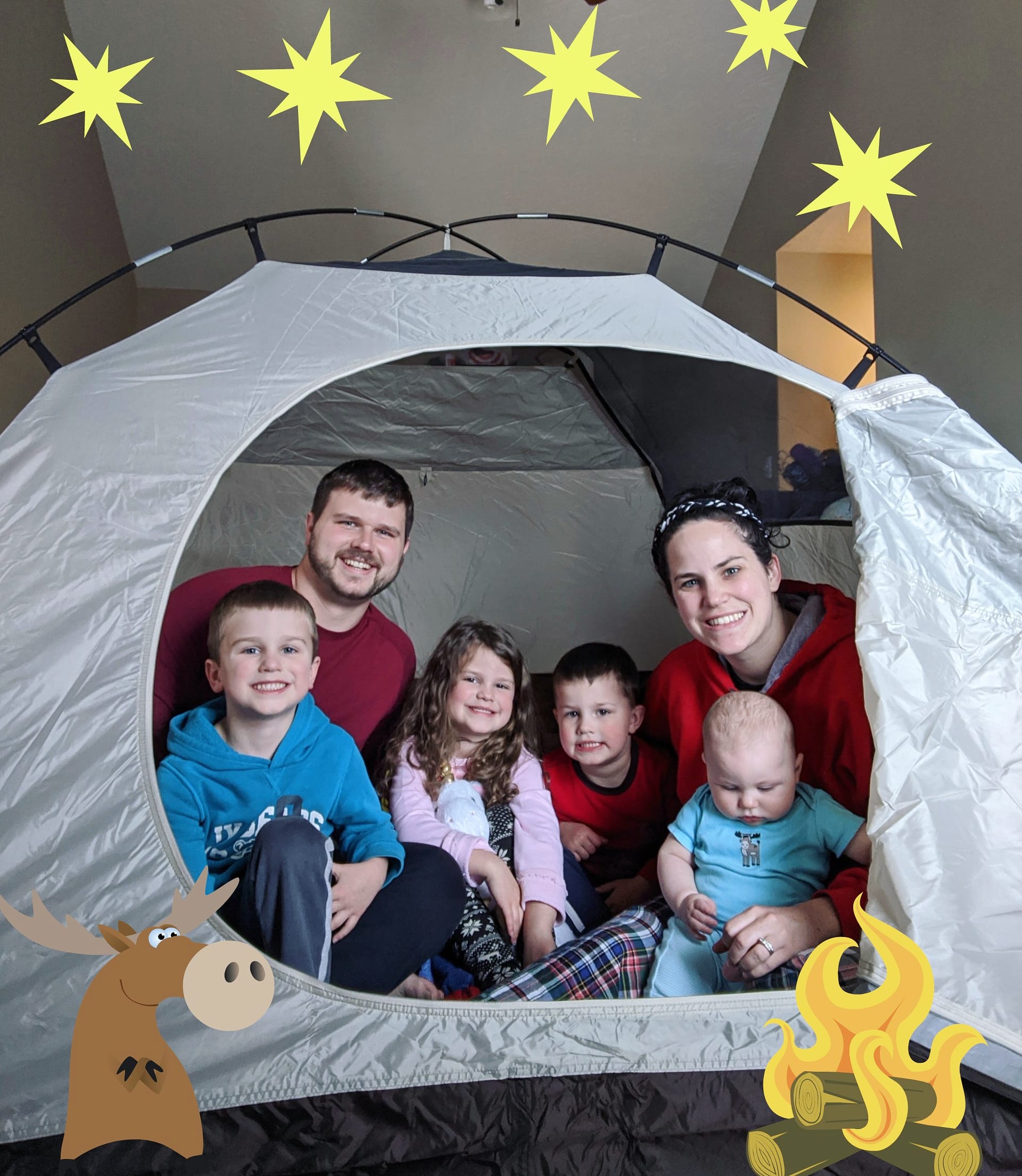 15 Indoor Camping Ideas for Kids  Camping activities for kids, Indoor fun, Indoor  camping party