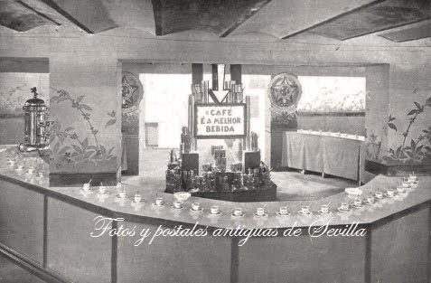Fotos y postales antiguas de Sevilla: Pabellón de Brasil, en la