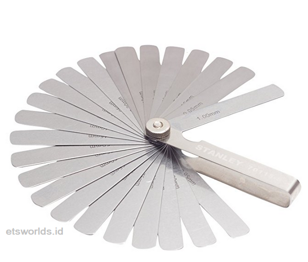 Cara Menggunakan Feeler Gauge ETSWORLDS