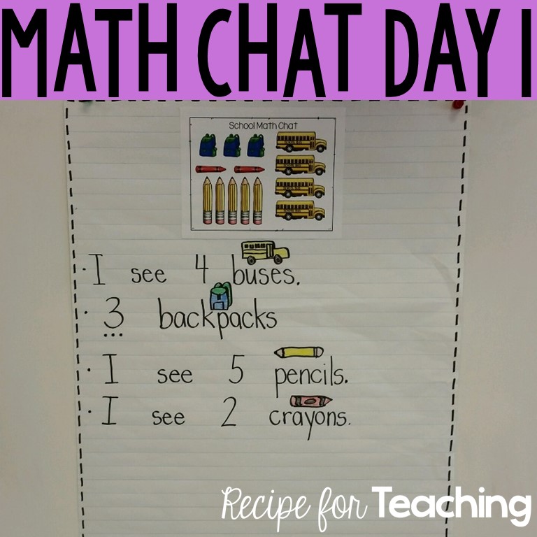 Math Chats with a FREEBIE! - My Test Blog