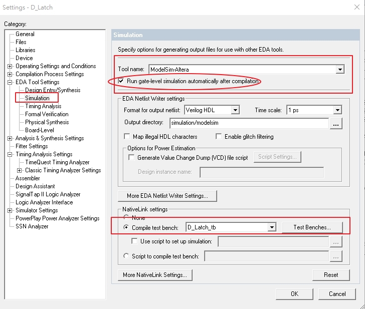 alex9ufo 聰明人求知心切 使用QuartusII 9.1SP2 + ModelSim 6.5bAletra + Altera
