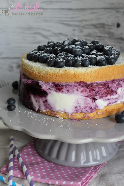 ullatrulla backt und bastelt: Blaubeer-Quark-Torte: so erfrischend und ...