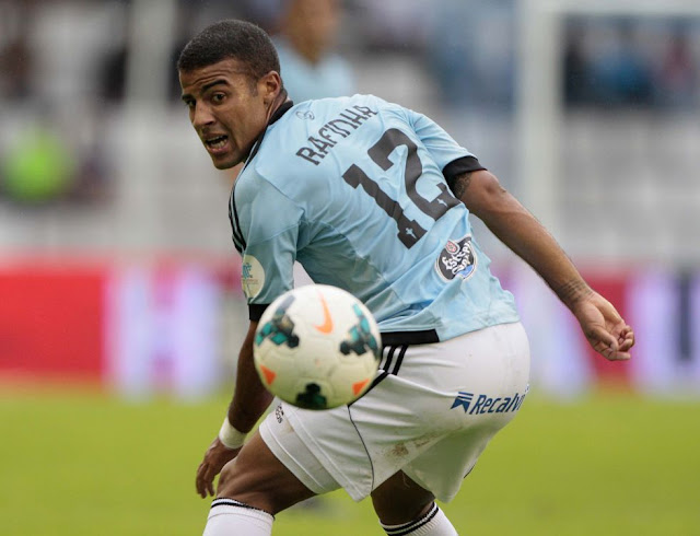 Rafinha en su primer paso por el Celta.
