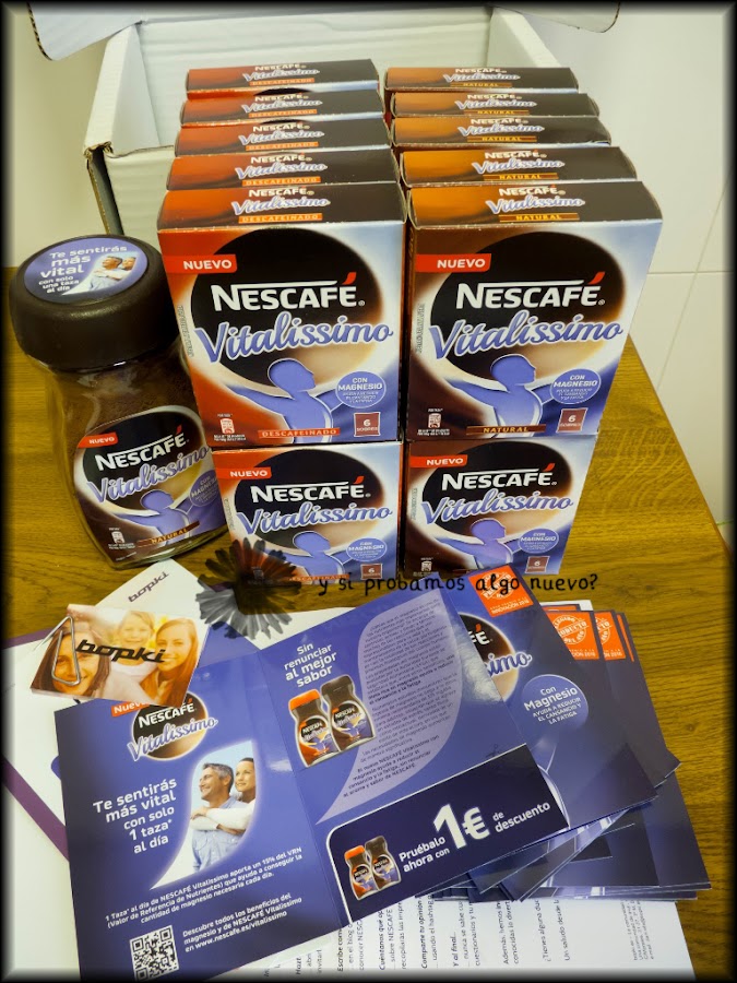 Nescafé Vitalissimo y Bopki