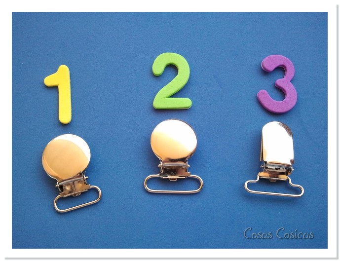 Cosas Cosicas: PINZAS METÁLICAS PARA CHUPETERO