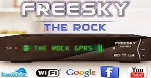 NOVA ATUALIZAÇÃO FREESKY THE ROCK HD GPRS - V 1.16.101 - 03/03/2015 