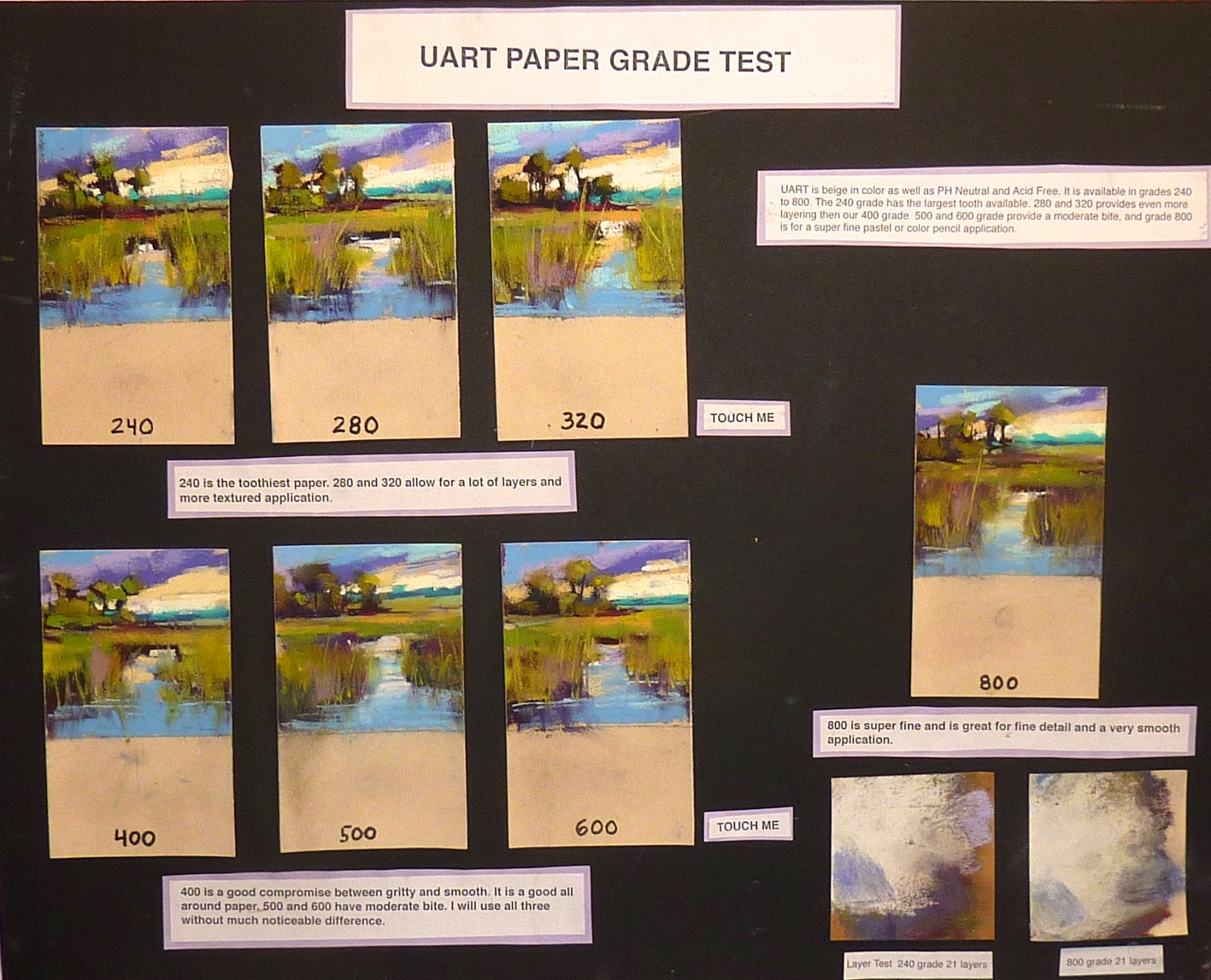 Painting My World: The Best Grade of Uart Pastel Paper