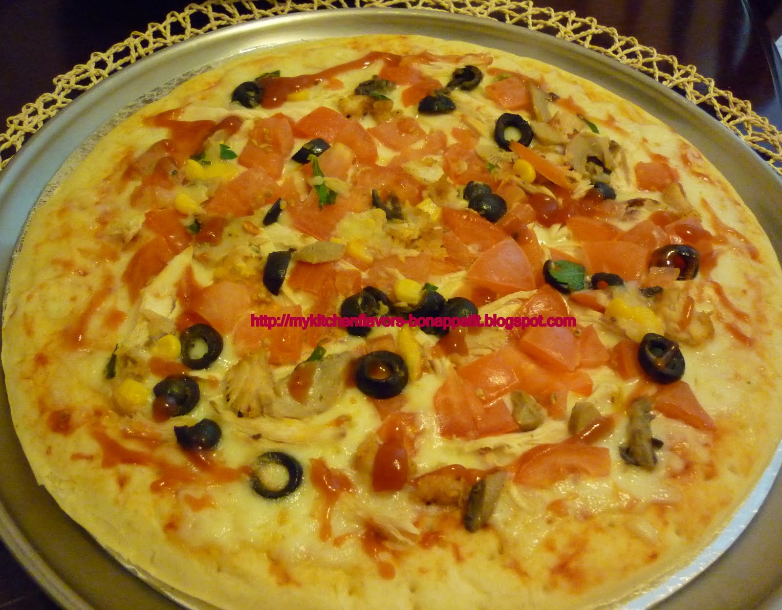My Kitchen Flavors Bon Appetit! Fruit Pizza
