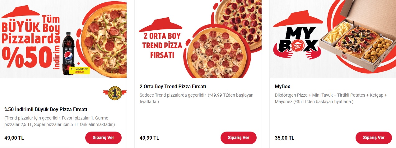 PİZZA HUT MENÜ FİYAT LİSTESİ VE KAMPANYALAR Ne Kadara Yenir?