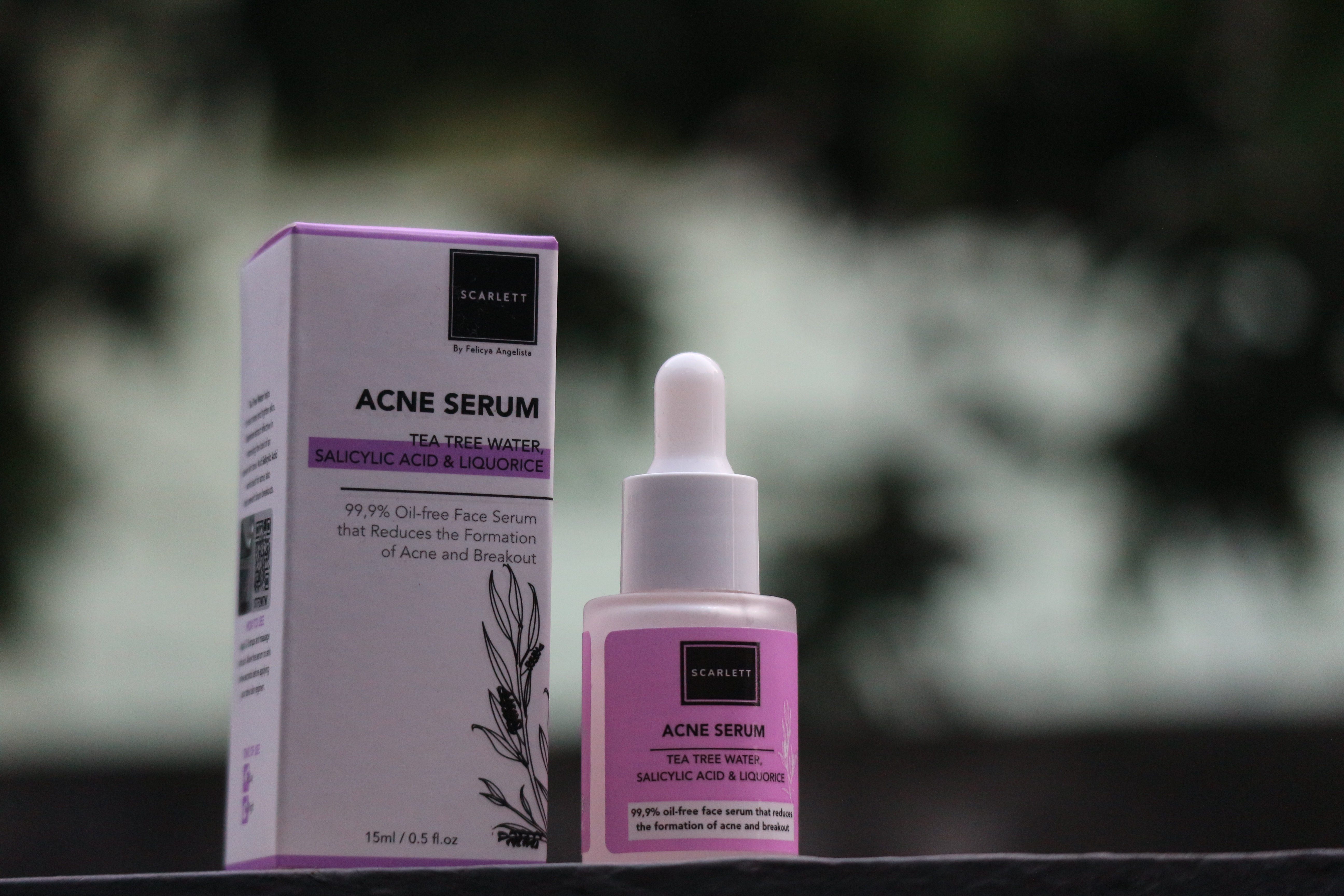 Scarlett Whitening Serum khusu untuk kulit acne prone