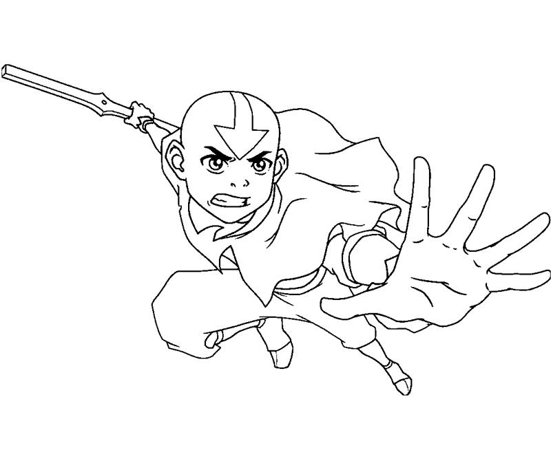 aang coloring pages - photo #1