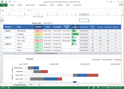 project-task-list-5 template manajemen pekerjaan Excel gratis project-task-list-5 template manajemen cetak biru Excel gratis