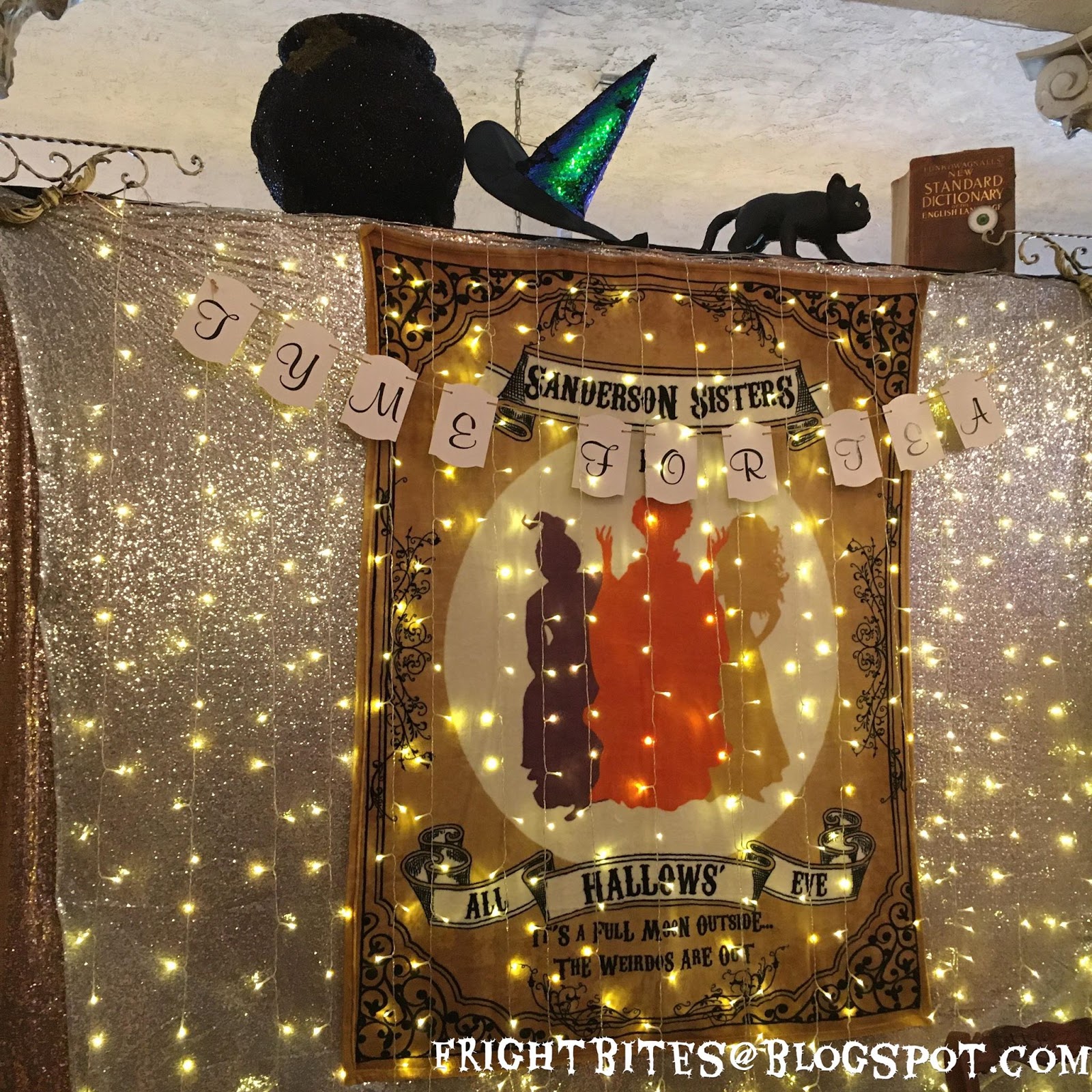 Fright Bites I Went to a Hocus Pocus Themed Tea Party at Tyme for Tea & Co