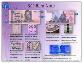 Counterfeit 500.-THB notes in circulation on Koh Samui