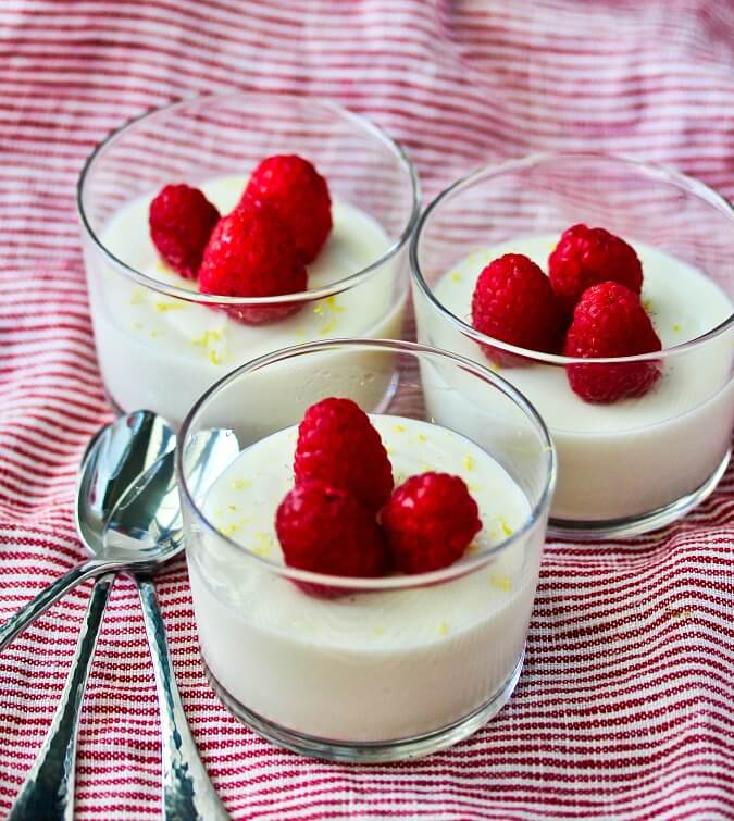 Coconut Panna Cotta with Fresh Berries | Karen&amp;#39;s Kitchen Stories