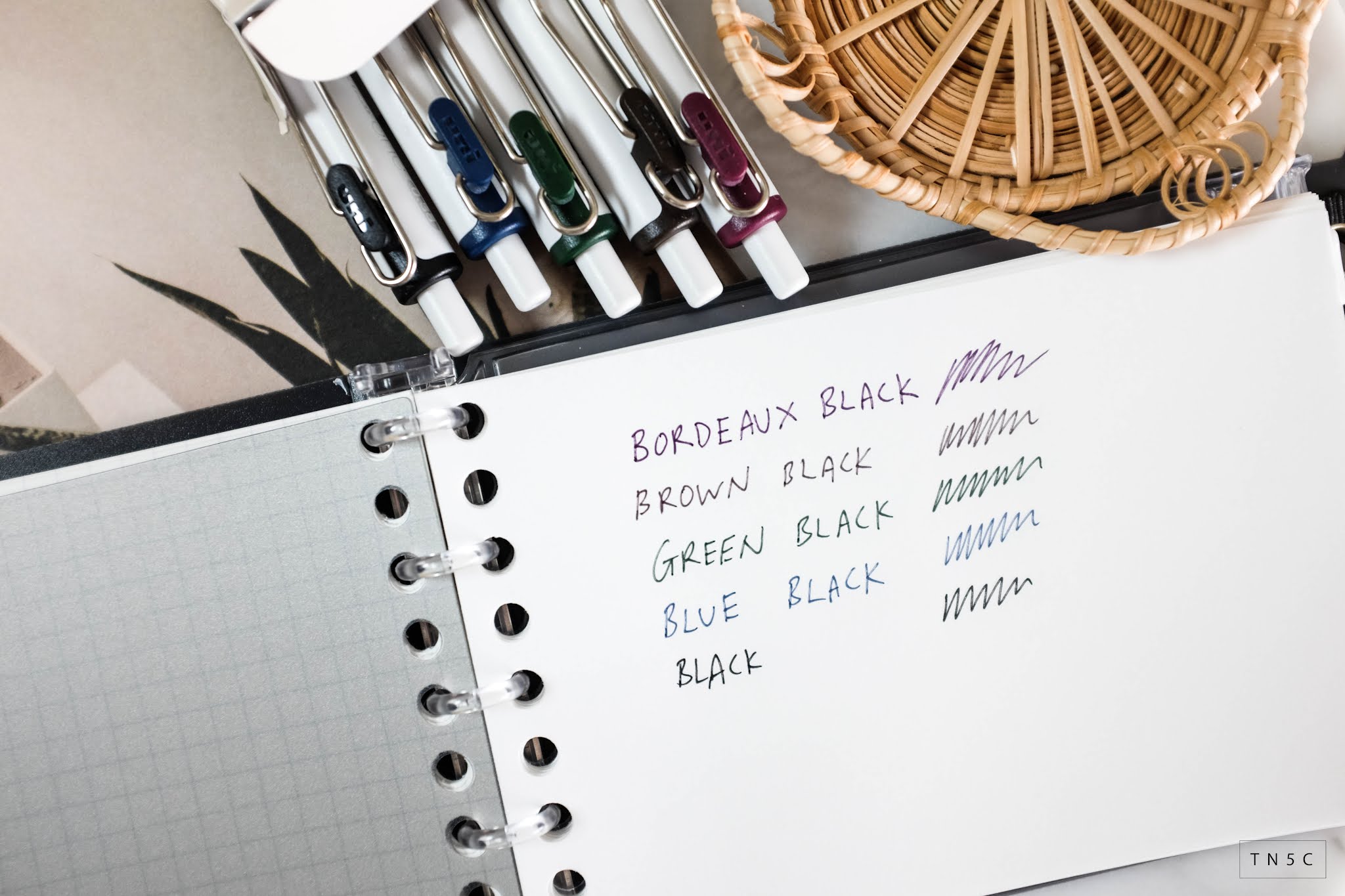 Review Uniball One Vintage Colour The Number 5 Co.