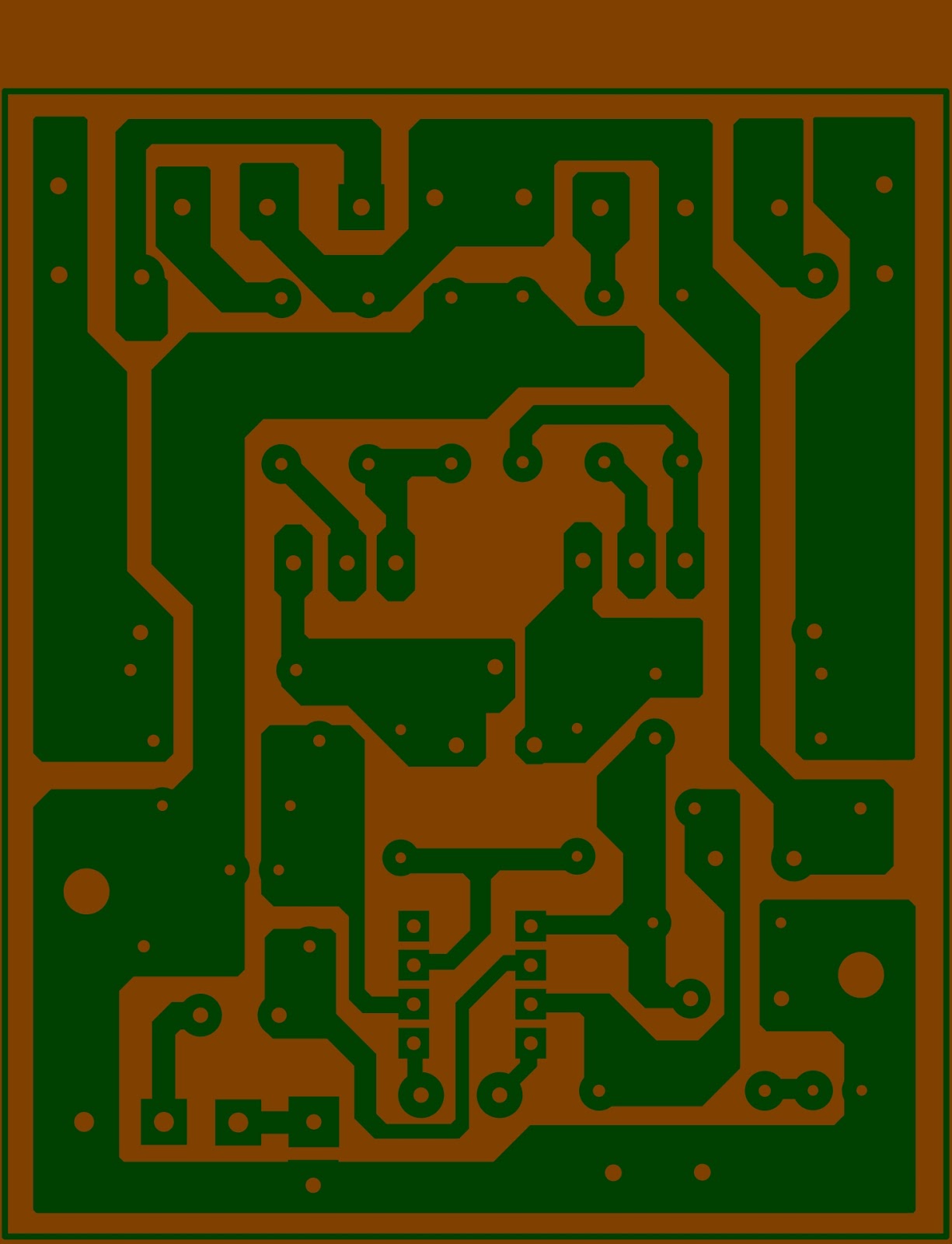 skema power 140 watt mono Dan Layout PCB – BLOGKAMARKU