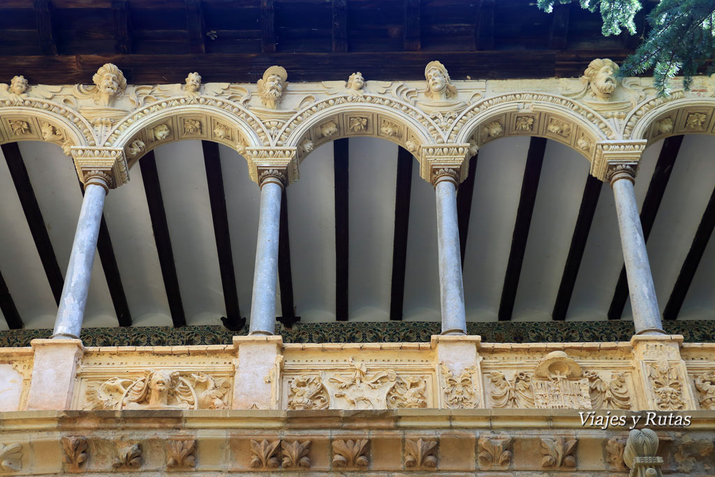 Claustro superior del Monasterio de Veruela