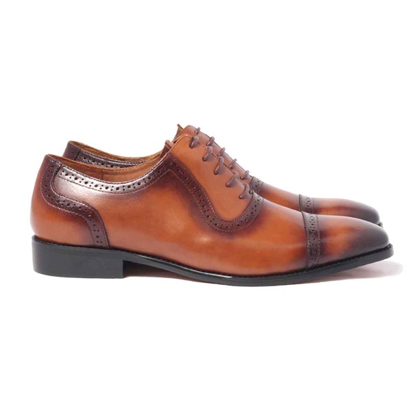 GIÀY TÂY NAM CAO CẤP BANULI OXFORD PATINA H1CO2M1