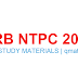 Best Study materials for RRB NTPC 2016 Exam in pdf Download