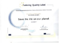 Slovak school got Quality label of eTwinning