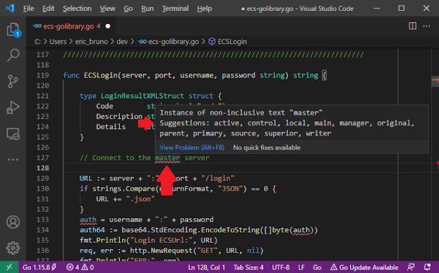 Non-inclusive Text in Source Code – a Developer’s Journey | DELL EMC Study