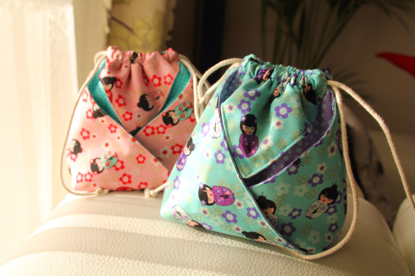 Tatyana's Quilting Studio Japanese origami bags
