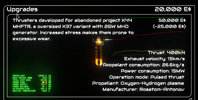 NTER: true hybrid Nuclear Thermal-Electric Rockets - Science & Spaceflight  - Kerbal Space Program Forums