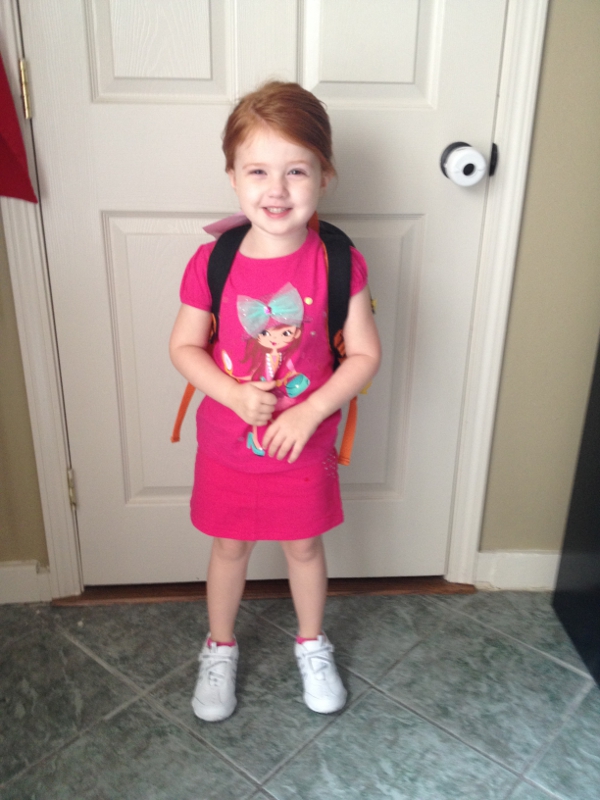 Allison's World: First Day of Pre-School