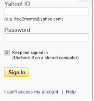 Cara membuka email yahoo yang lupa password