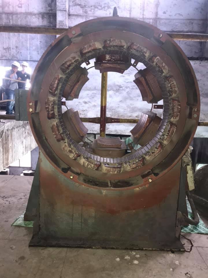 REAL IMAGES OF ROTOR, EXCITER, PMG, DIODE