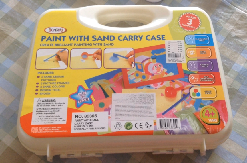 Sand Painting / Sand Theme Art & Craft