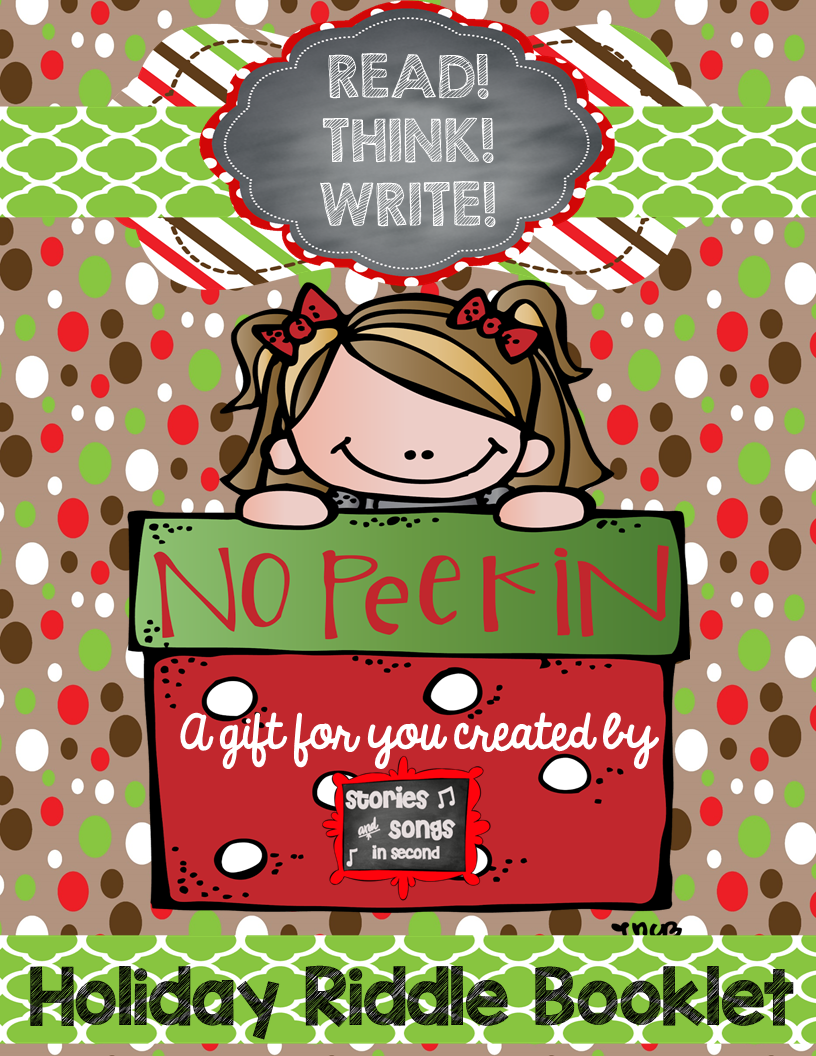 Students will love using picture clues and riddles to solve the literacy and logic puzzlers in this holiday activity pack! They will also enjoy reading and writing their own festive riddles for friends to solve!