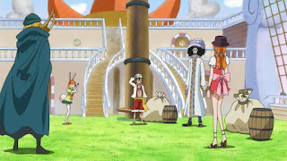ワンピースアニメ | 麦わらの一味 海賊船 サウザンドサニー号 しばふ甲板 | THOUSAND SUNNY 3F | Hello Anime !