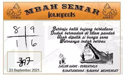 Prediksi Syair Sdy 23 September 2021 - Pangkalantoto