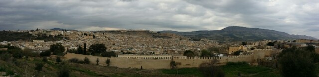 Vista panorámica de Fez